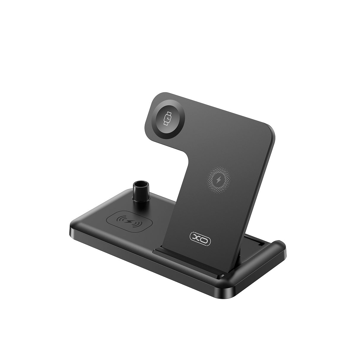 FOLDABLE WIRELESS CHARGER XO wireless WX033 4in1 15W black