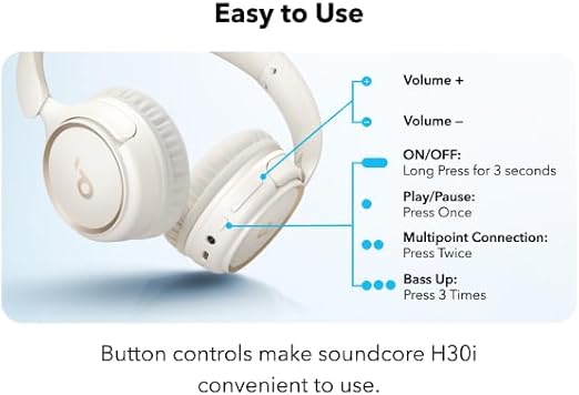 Soundcore H30i Headphones
