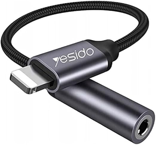 Audio Cable, 3.5mm to Lightning Adapter for Headphones