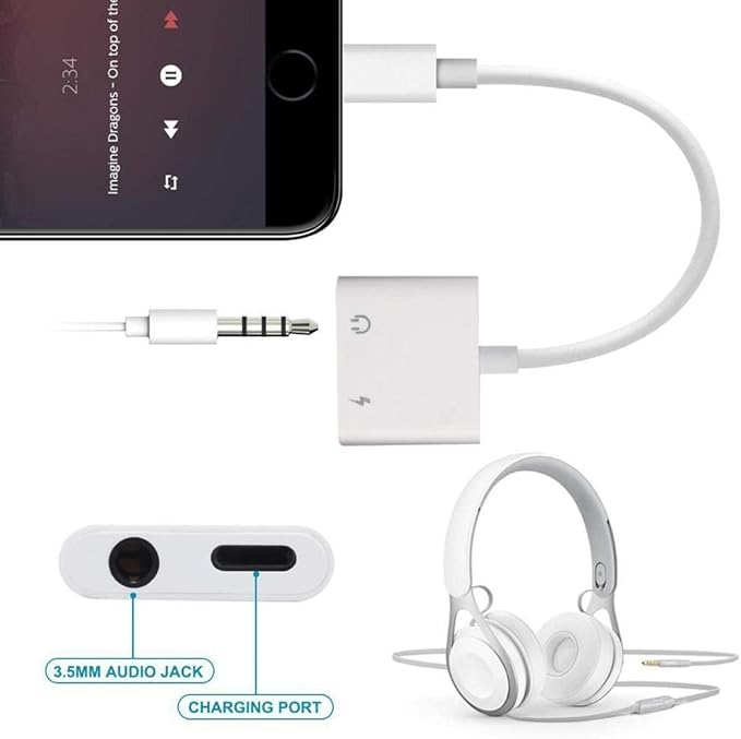 Jack Converter Earphone Adaptor for iPhone
