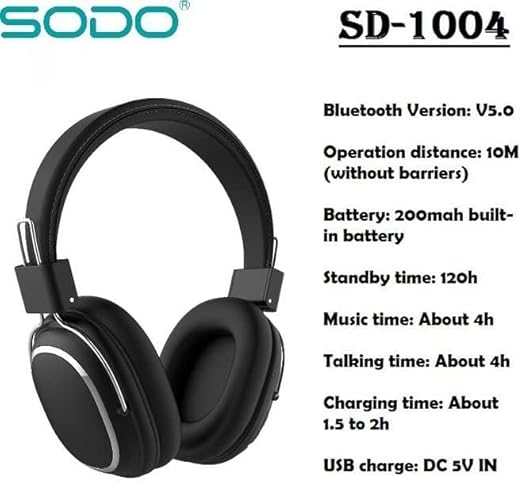 SODO SD-1004 Bluetooth Headphones
