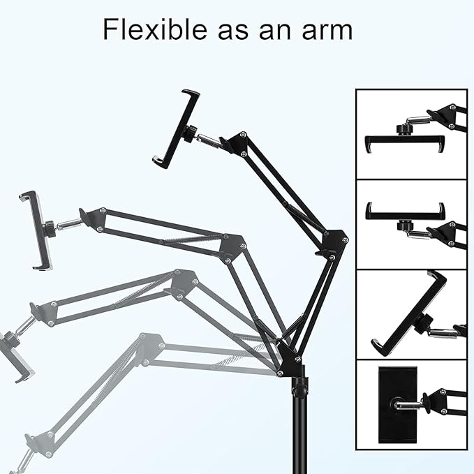 Floor Stand Tablet Holder 2*1 360 Rotation