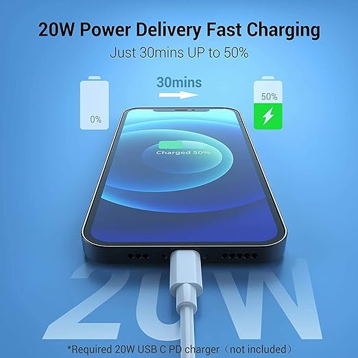 Cable 20W fast charging certified - Apple