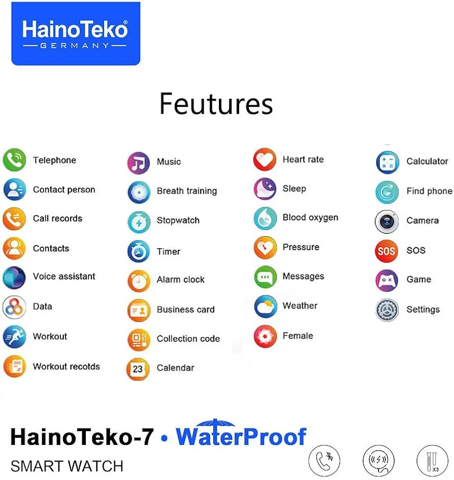 HainoTeko-7 Smartwatch