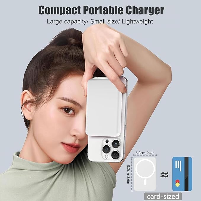 Power Bank Magnetic Charger Wireless 5000 20W