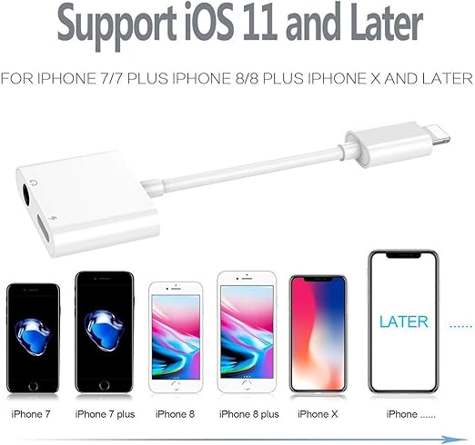 Jack Converter Earphone Adaptor for iPhone