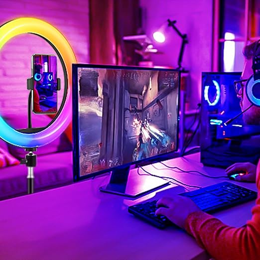 Ring Light with RGB Modes