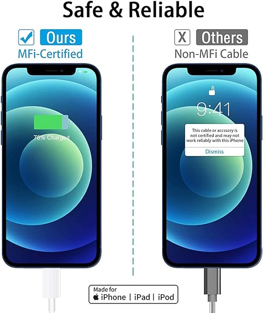 Cable 20W fast charging certified - Apple
