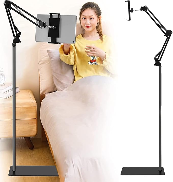 Floor Stand Tablet Holder 2*1 360 Rotation